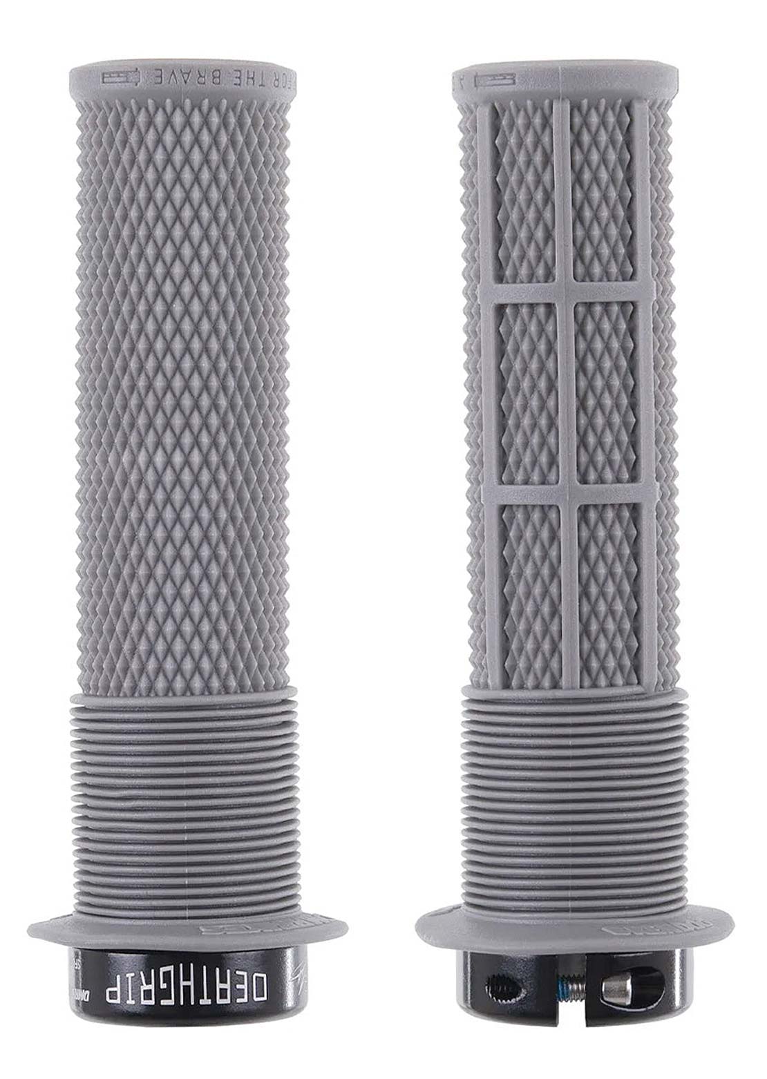 DMR Unisex DeathGrip Flanged Thick Mountain Bike Grip Grey