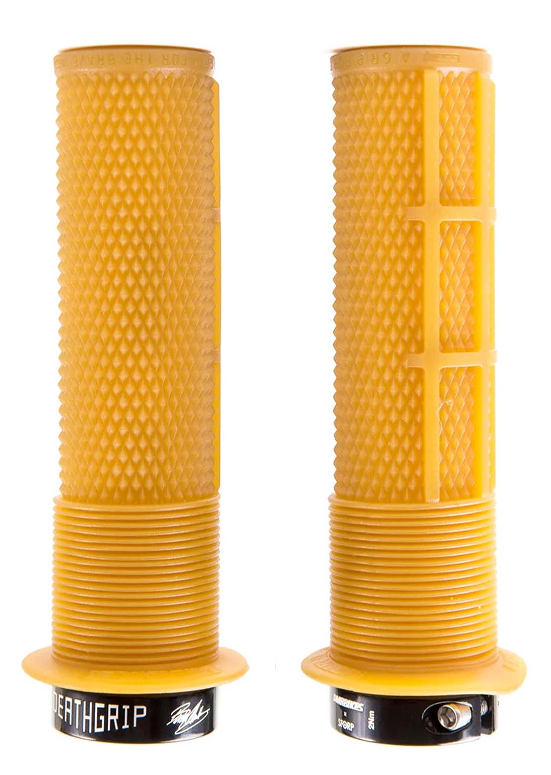 DMR Unisex DeathGrip Flanged Thick Mountain Bike Grip Gum