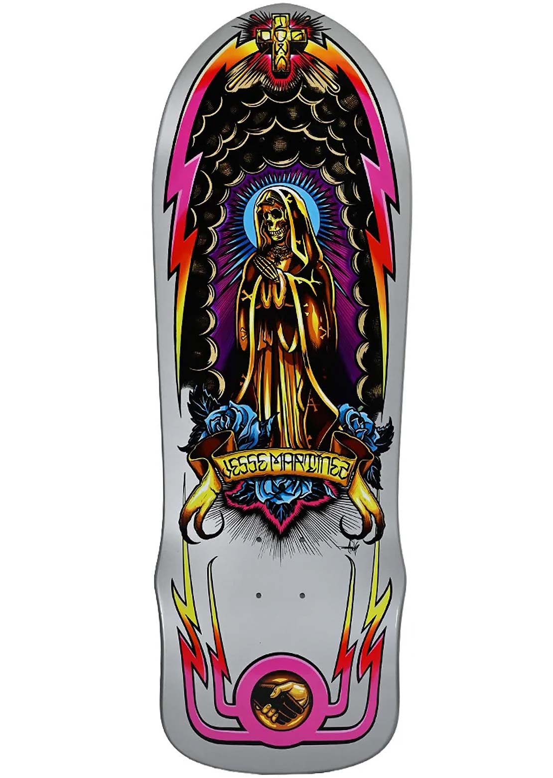 Dogtown Jesse Martinez Guadalupe Handshake 1987 Skateboard Deck