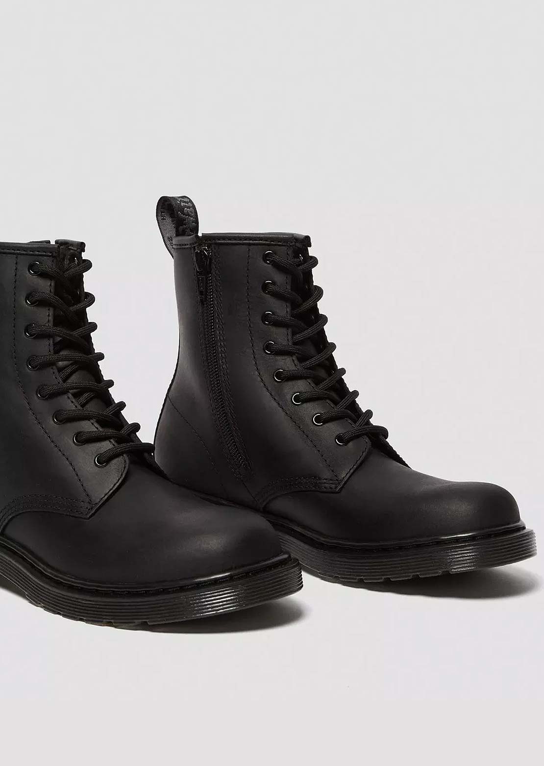 Dr.Martens Junior 1460 Serena Mono Boots Black