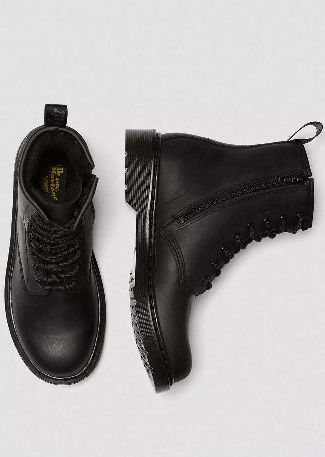 Dr.Martens Junior 1460 Serena Mono Boots Black