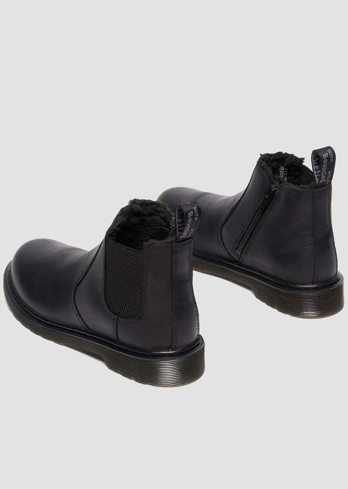 Dr.Martens Junior 2976 Leonore Republic Waterproof Boots Black