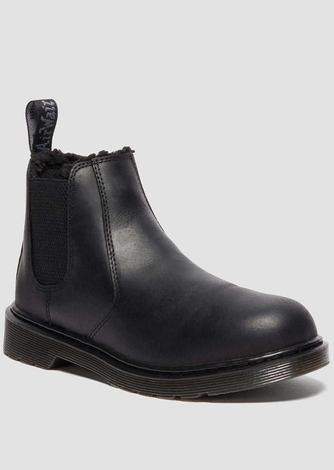 Dr.Martens Junior 2976 Leonore Republic Waterproof Boots Black