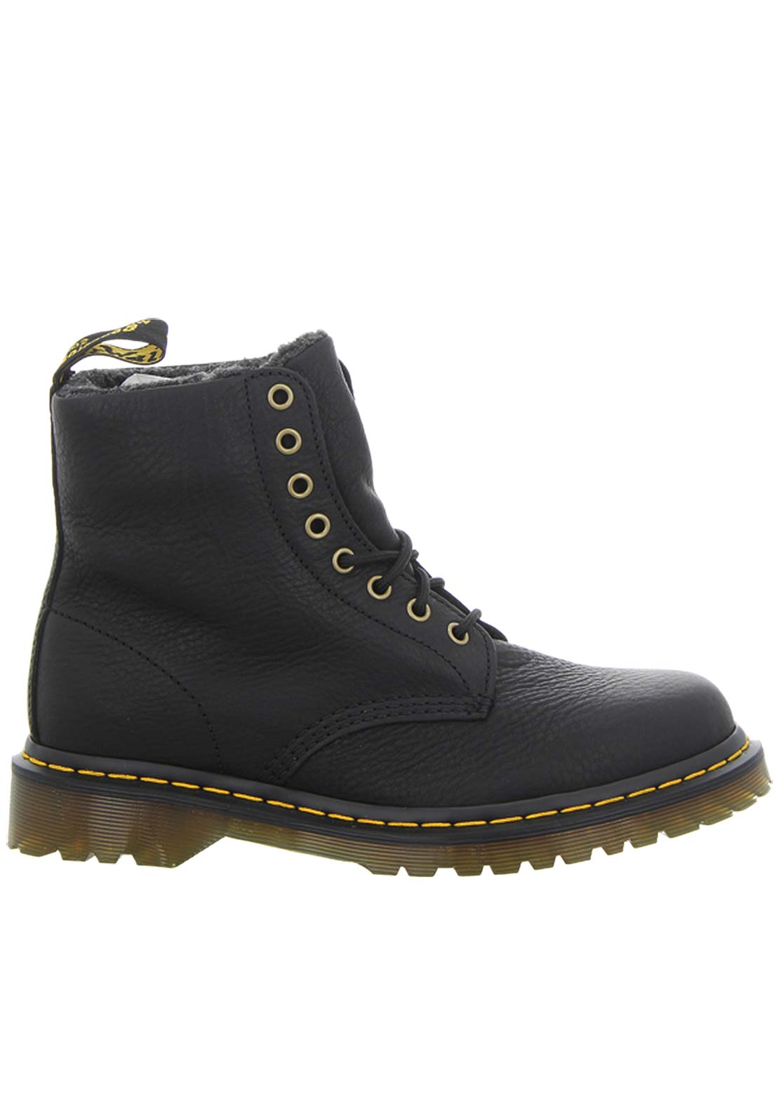 Dr.Martens Men's 1460 Grizzly Boots Black