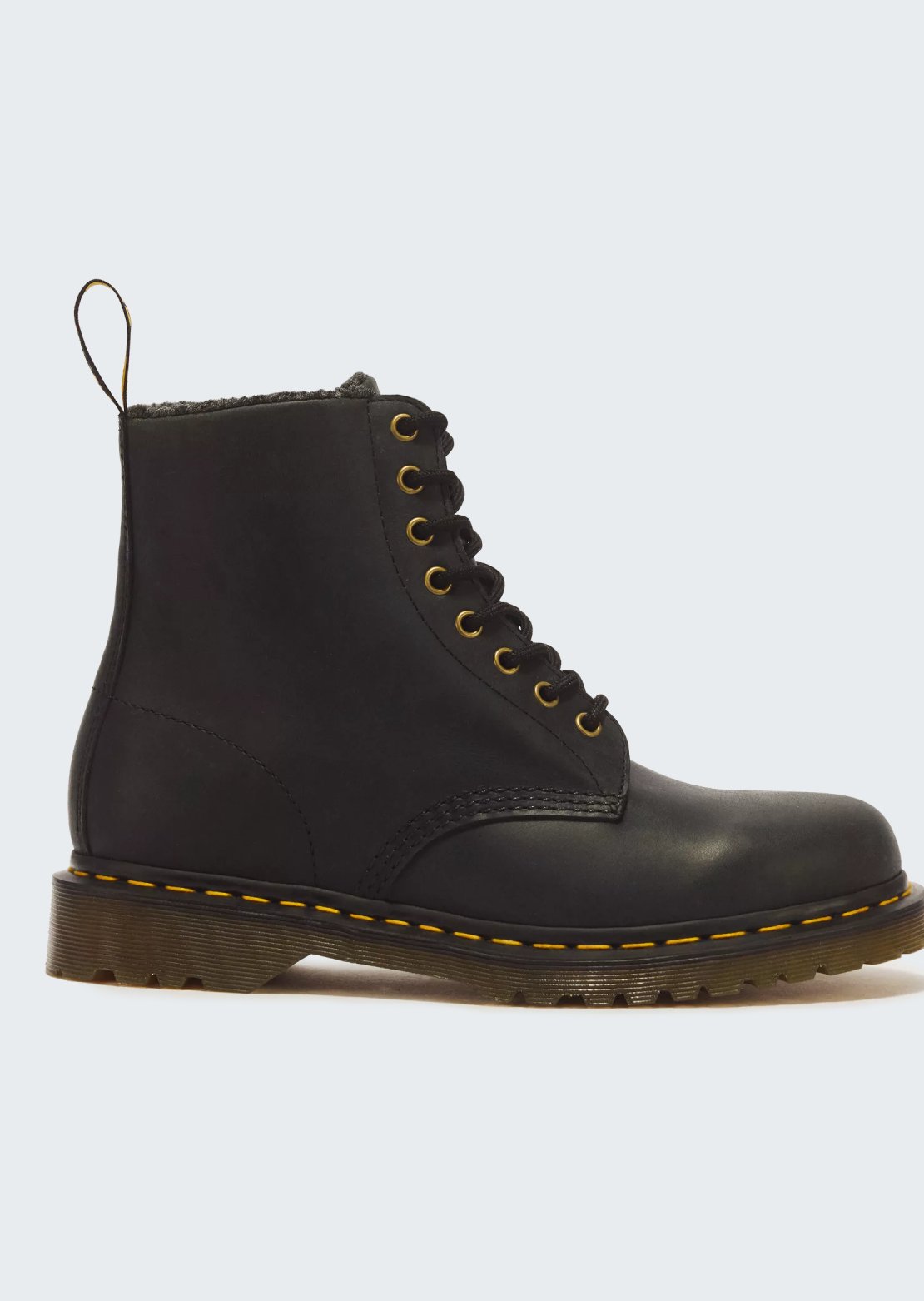 Dr.Martens Men's 1460 WL Boots Black Crazy Horse