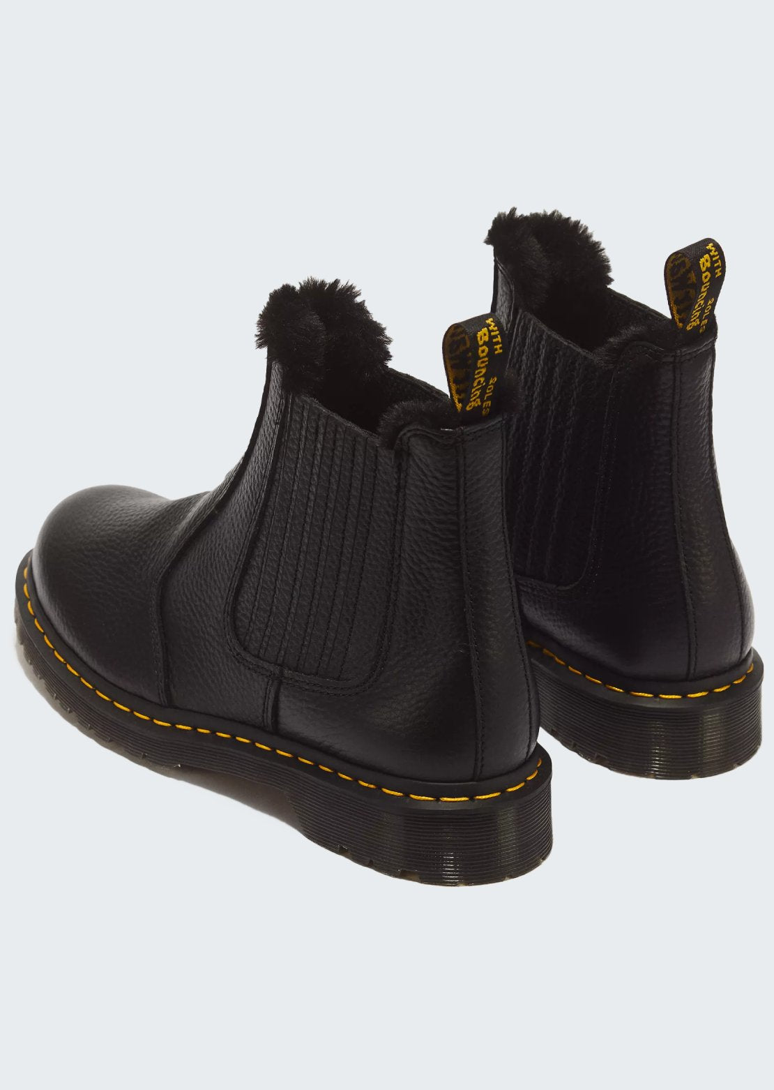Dr.Martens Women's 2976 Leonore II Boots Black Milled Nappa