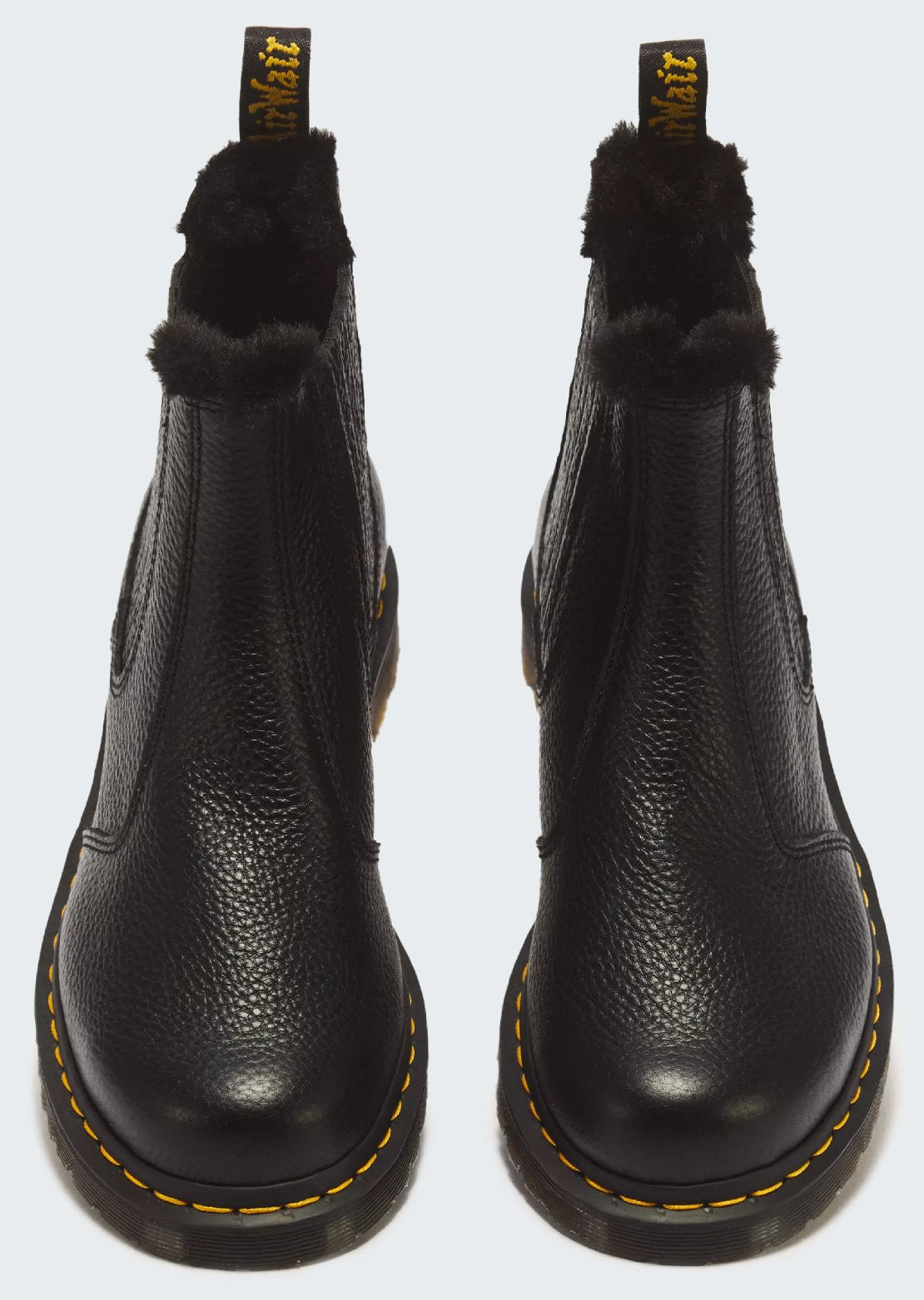 Dr.Martens Women's 2976 Leonore II Boots Black Milled Nappa