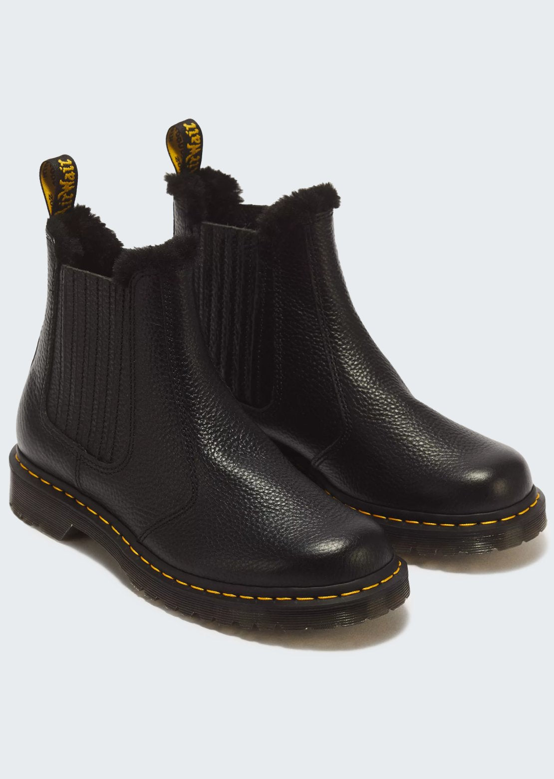 Dr.Martens Women's 2976 Leonore II Boots Black Milled Nappa