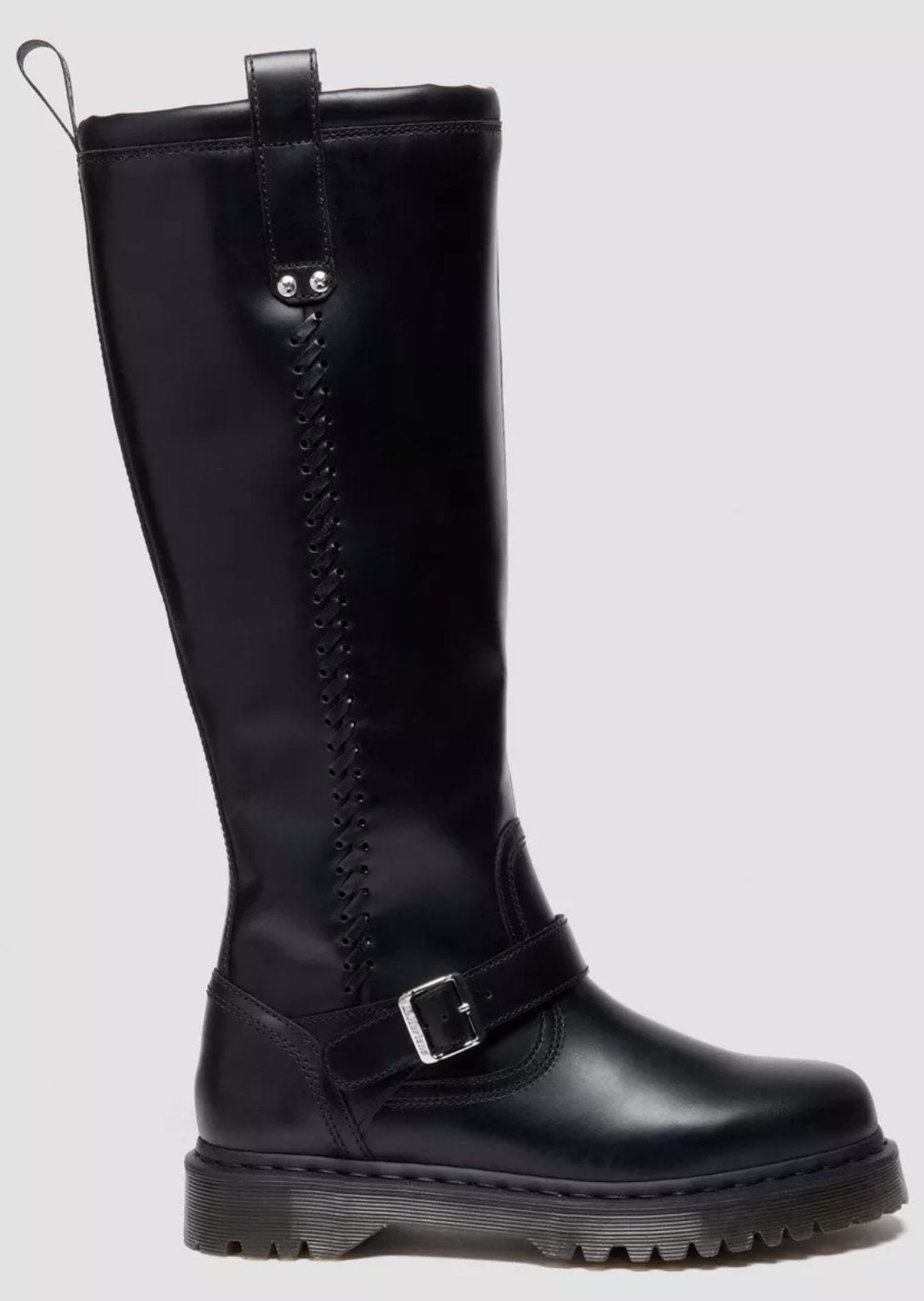 Dr.Martens Women's Anistone BKR High Leg Boots Black