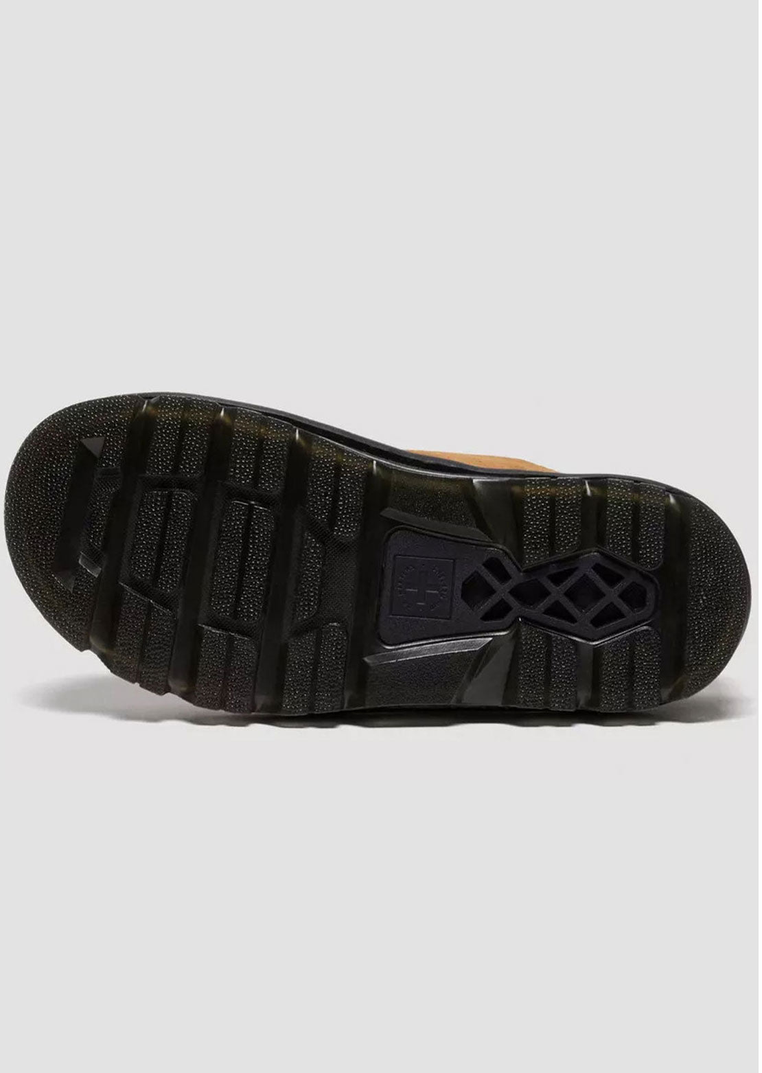 Dr.Martens Women's ZebZag AnyWair WL Bronx Suede Mule Dark Brown