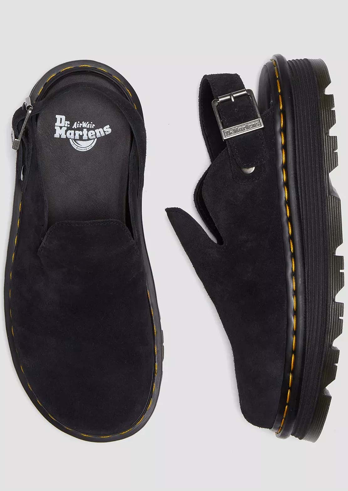 Dr.Martens Women&#39;s Zebzag Mule Shoes Black