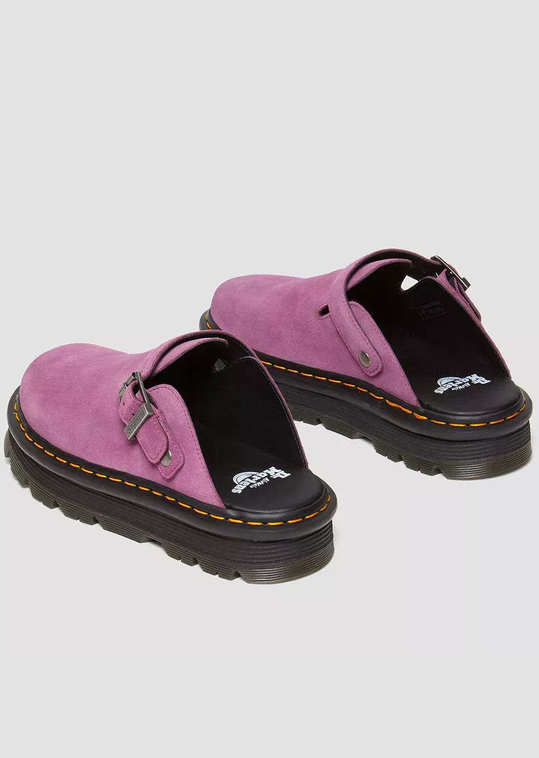 Dr.Martens Women's Zebzag Mule Shoes Muted Purple