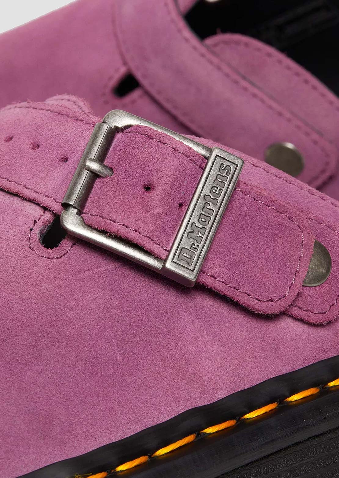 Dr.Martens Women's Zebzag Mule Shoes Muted Purple