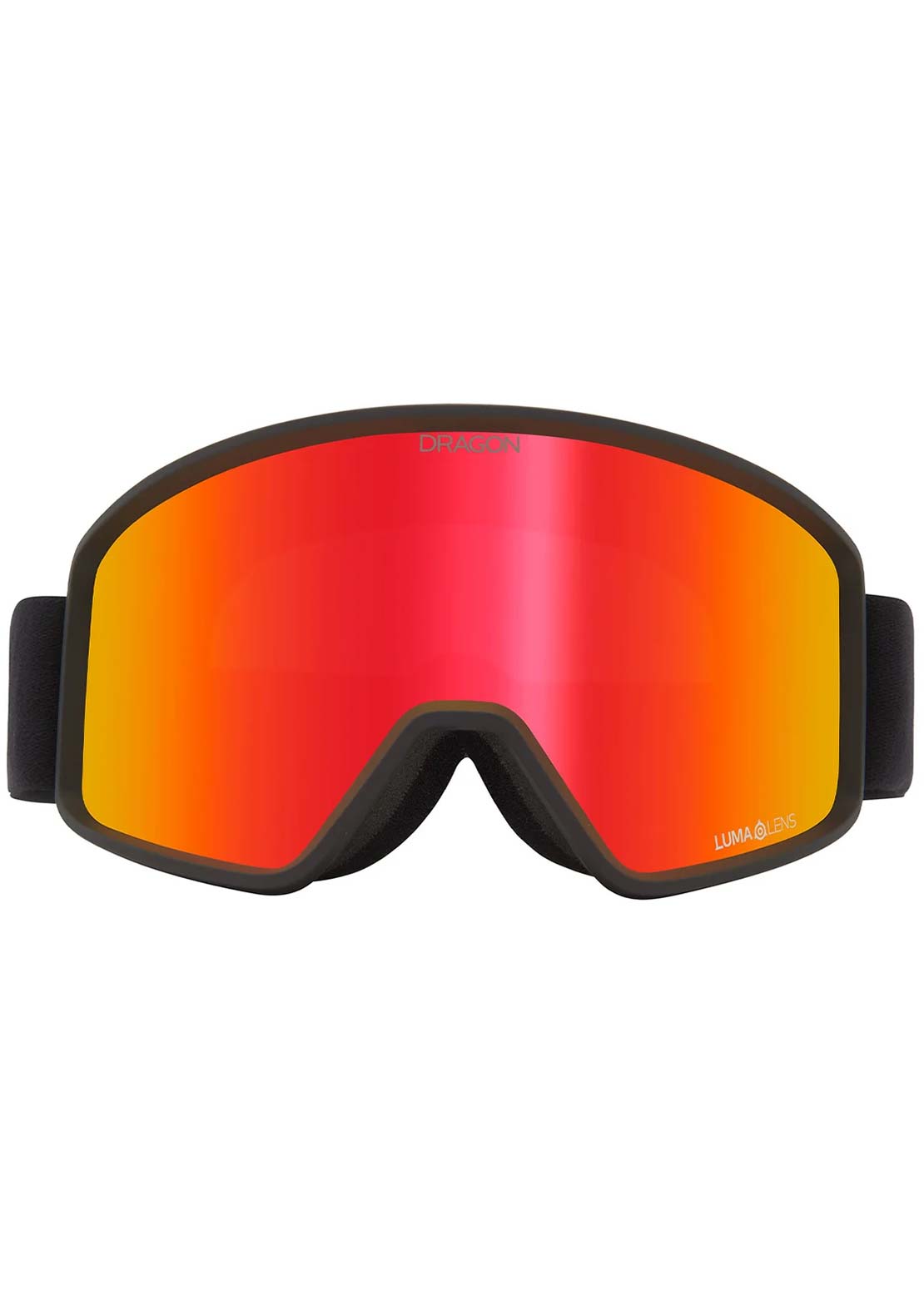 Dragon Junior DXT OTG 2 Snow Goggles Black/LumaLens Red Ion
