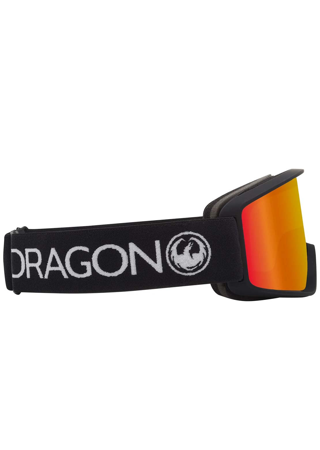 Dragon Junior DXT OTG 2 Snow Goggles Black/LumaLens Red Ion
