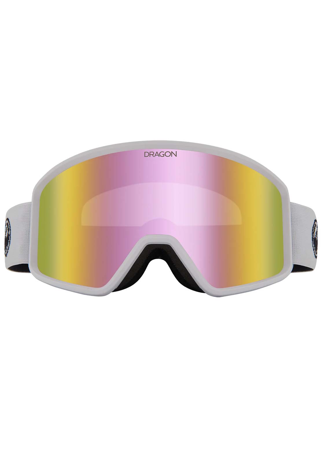 Dragon Junior DXT OTG 2 Snow Goggles White/Lumalens Pink Ion