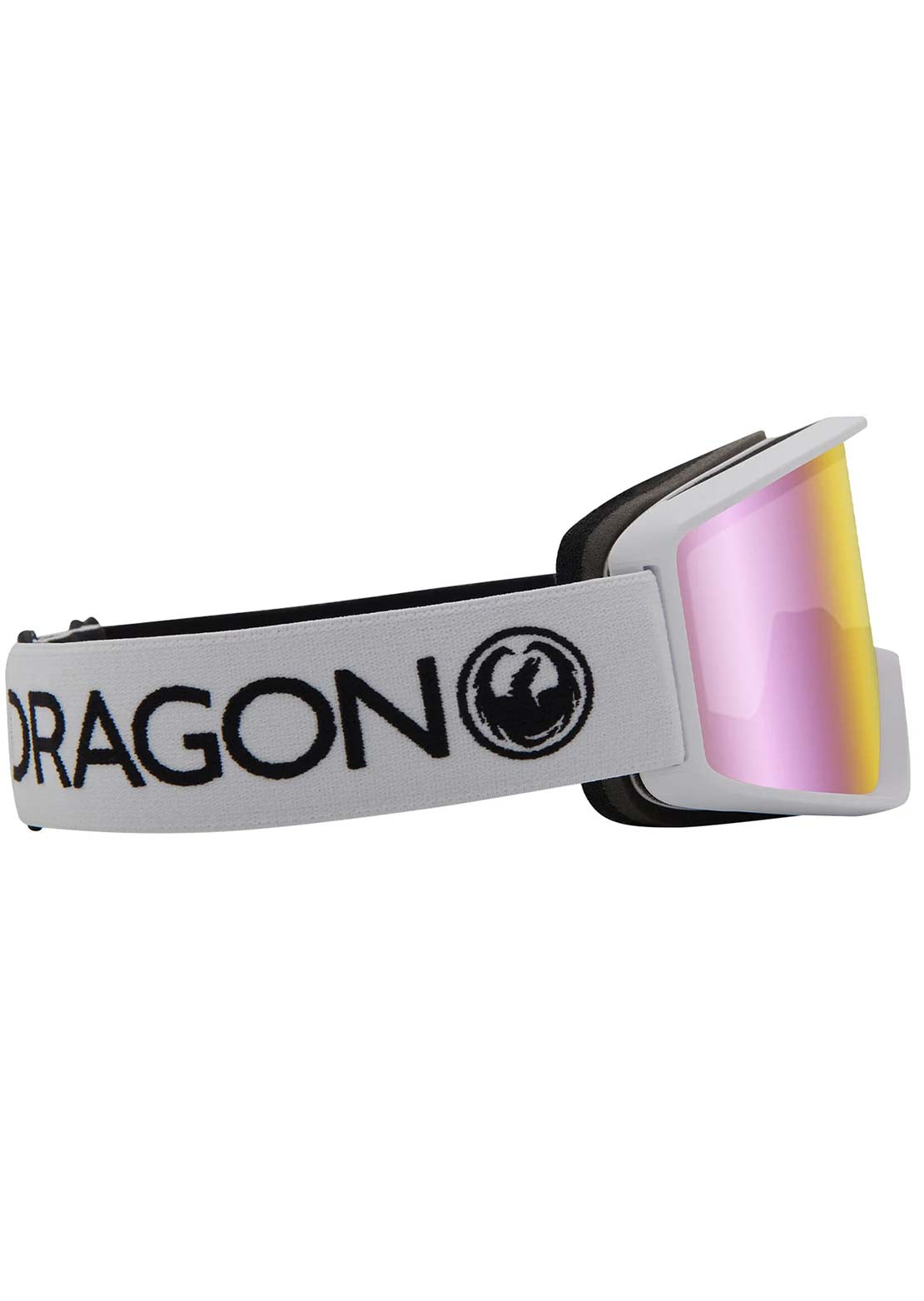 Dragon Junior DXT OTG 2 Snow Goggles White/Lumalens Pink Ion