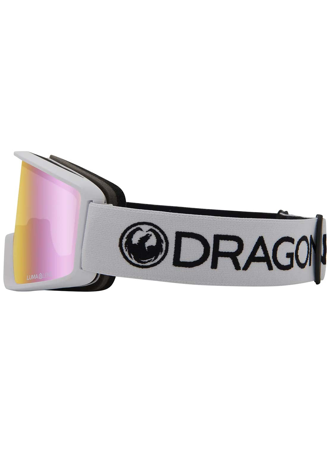 Dragon Junior DXT OTG 2 Snow Goggles White/Lumalens Pink Ion