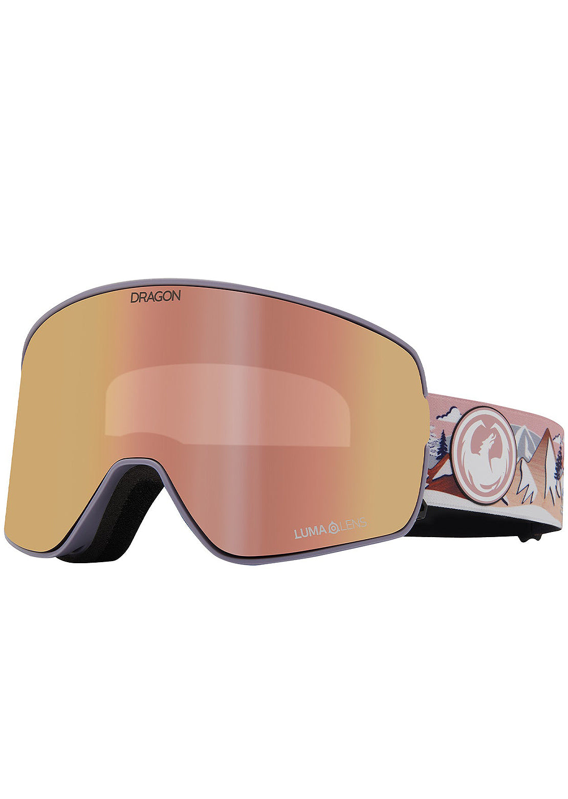  Dragon NFX2 Snow Goggles K Fasani Sig/Llrosegoldion+Llltrose