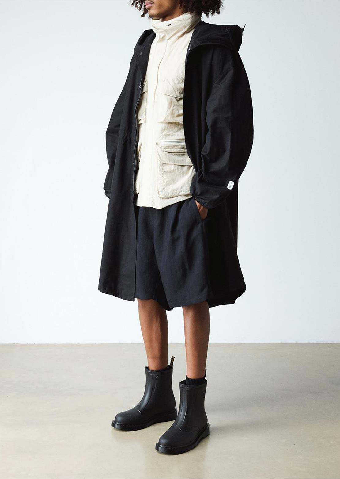 Dr.Martens Women's 1460 Rain Pull On Waterproof Boots Black