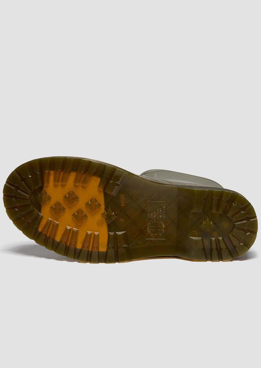 Dr.Martens Women's 1460 Rain Pull On Waterproof Boots Olive