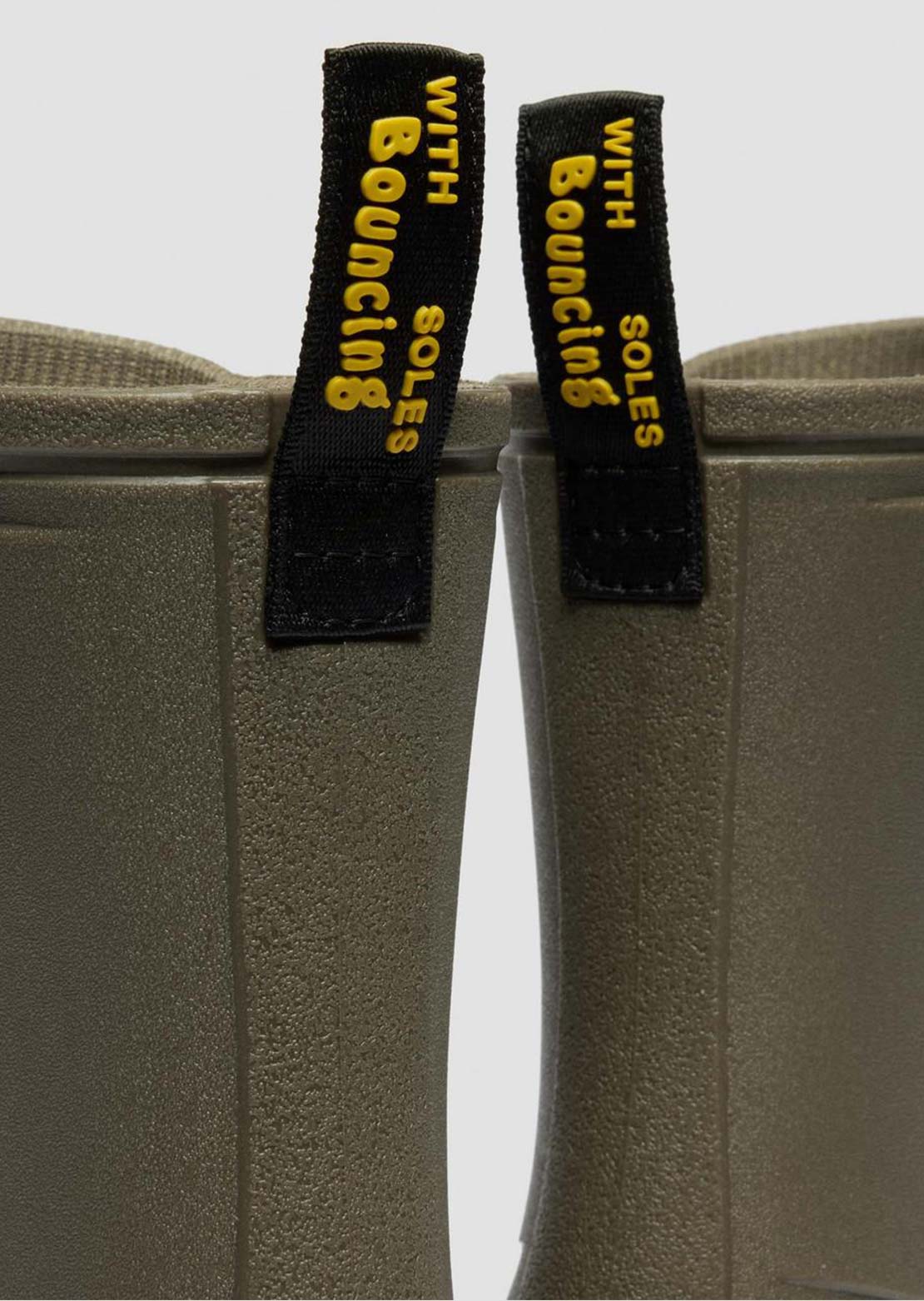 Dr.Martens Women's 1460 Rain Pull On Waterproof Boots Olive