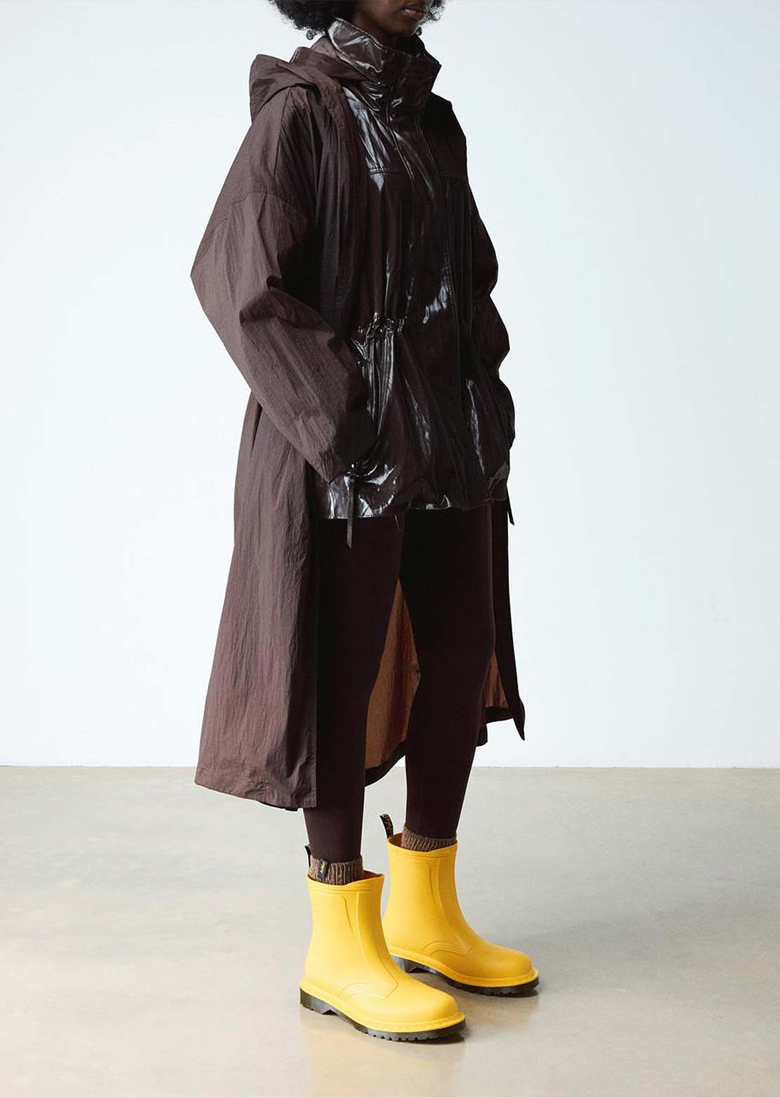 Dr.Martens Women's 1460 Rain Pull On Waterproof Boots Yellow