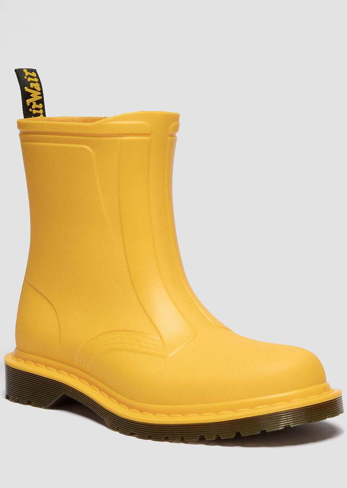 Dr.Martens Women's 1460 Rain Pull On Waterproof Boots Yellow