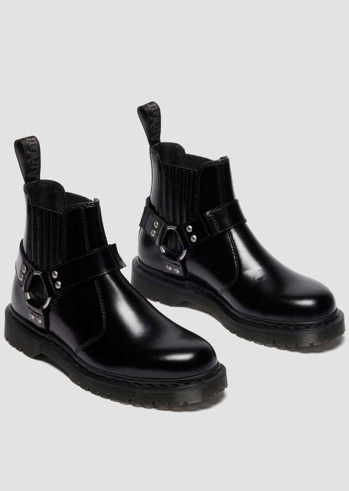 Dr.Martens Women's 2976 Harness Boots Black