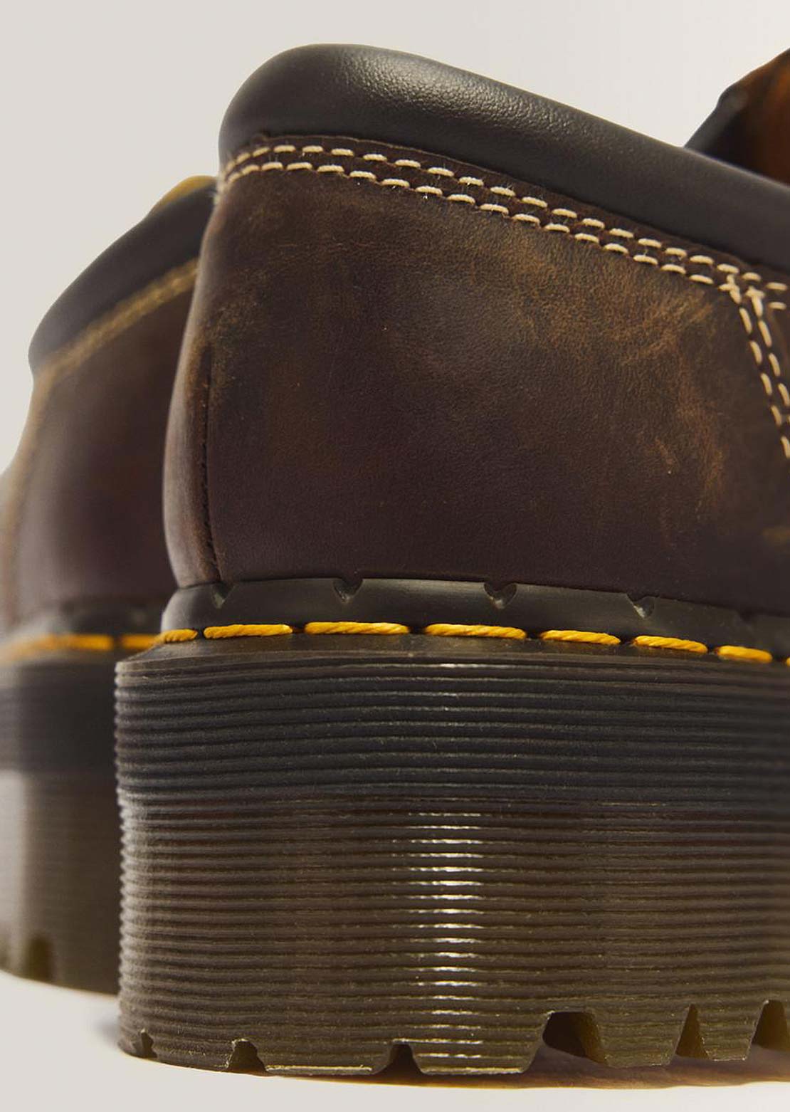 Dr.Martens Women's 8053 Quad Shoes Dark Brown Crazy Horse