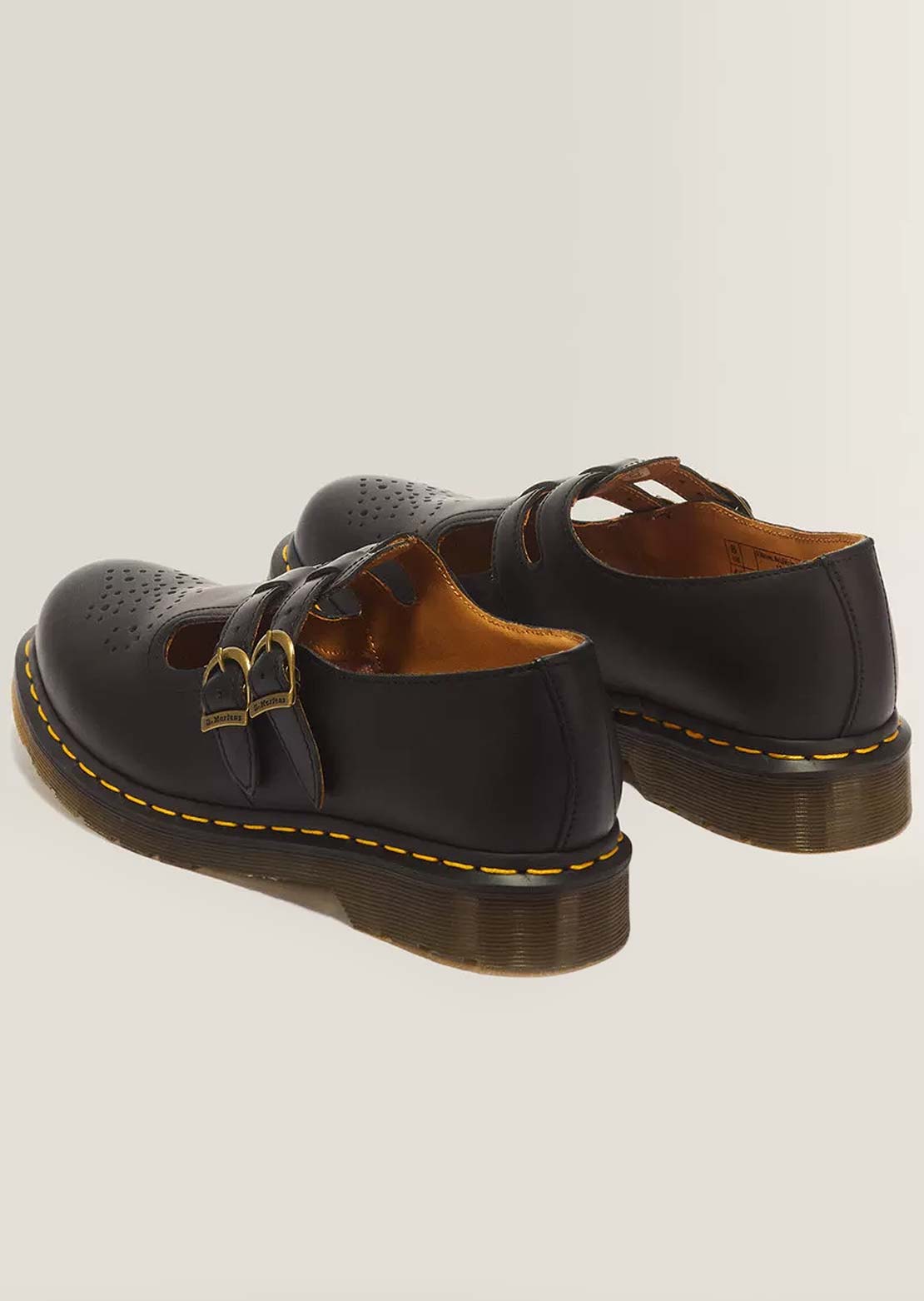 Dr.Martens Women's 8065 Mary Jane Shoes Black Smooth