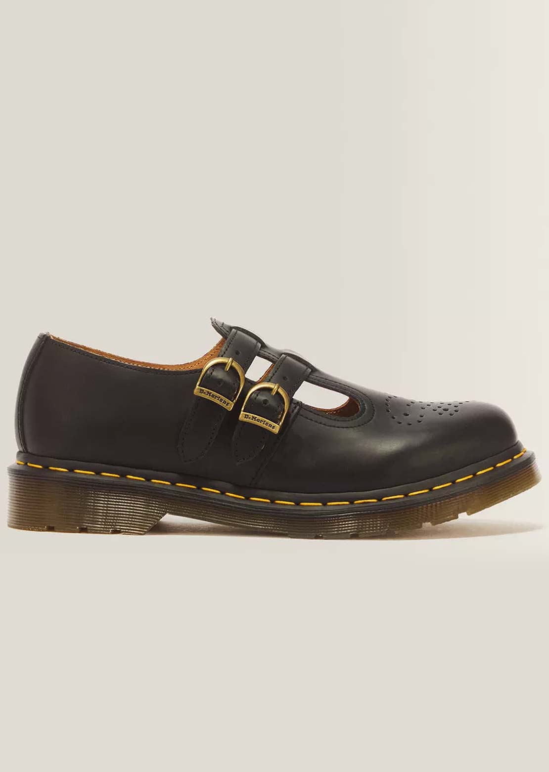 Dr.Martens Women's 8065 Mary Jane Shoes Black Smooth