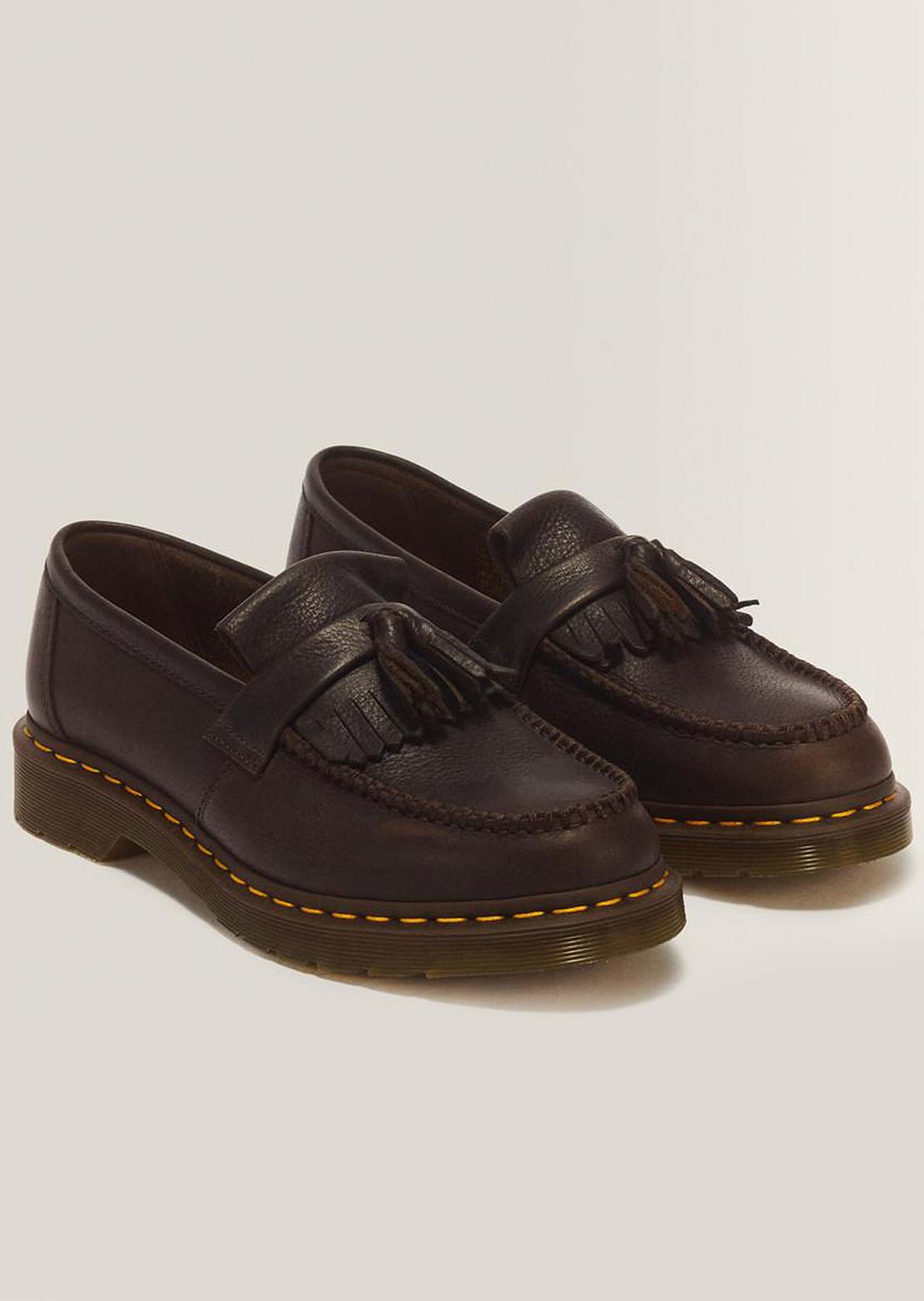 Dr.Martens Women's Adrian Shoes Dark Brown Ambassador