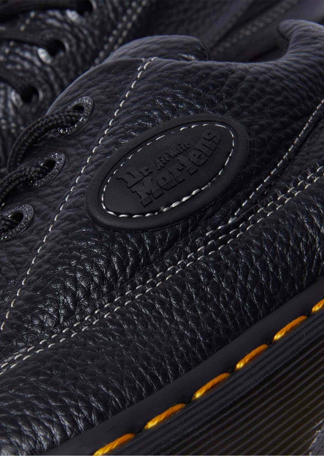 Dr.Martens Women's Buzz 5 Eye Milled Nappa Leather Shoes Black