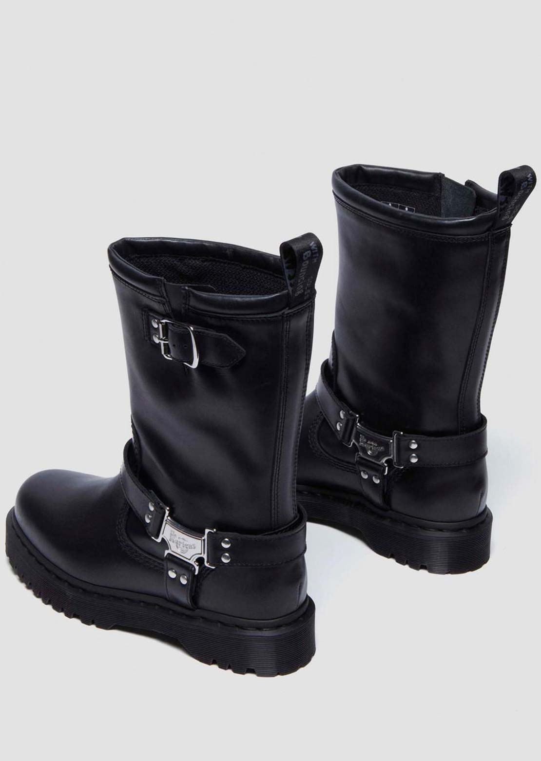 Dr.Martens Women's Anistone Hi Pull On Boots Black