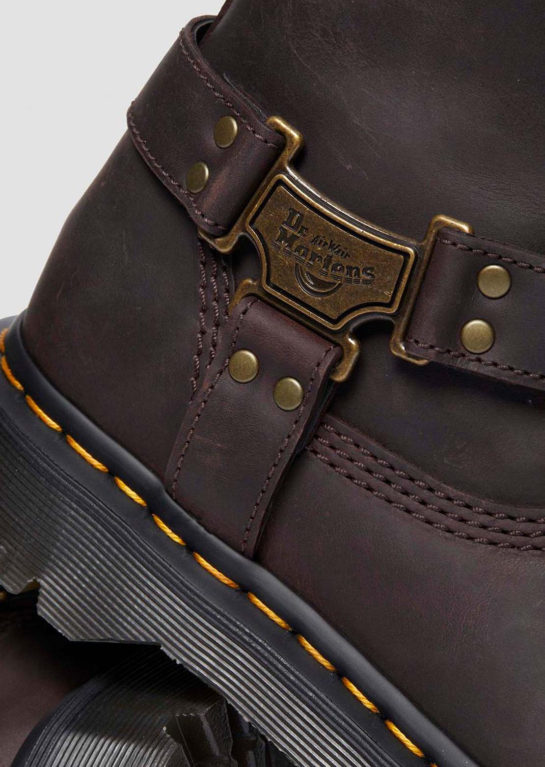 Dr.Martens Women's Anistone Hi Pull On Boots Dark Brown