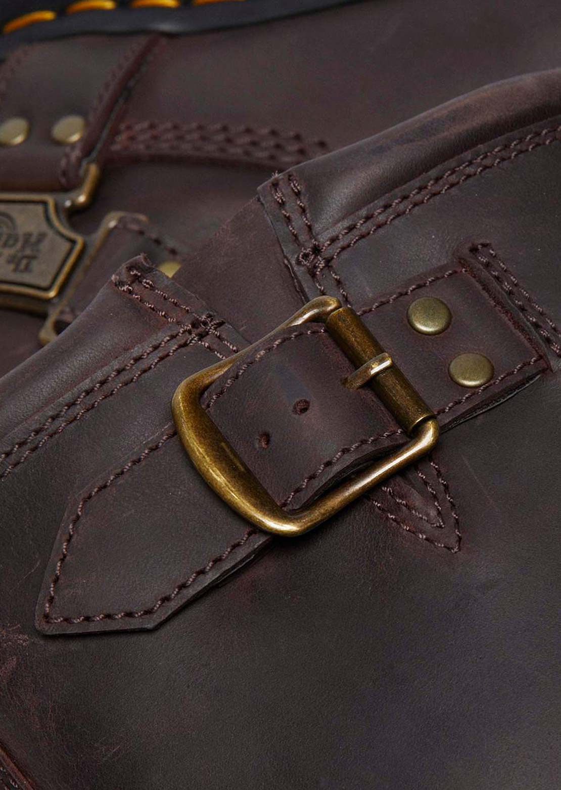 Dr.Martens Women's Anistone Hi Pull On Boots Dark Brown