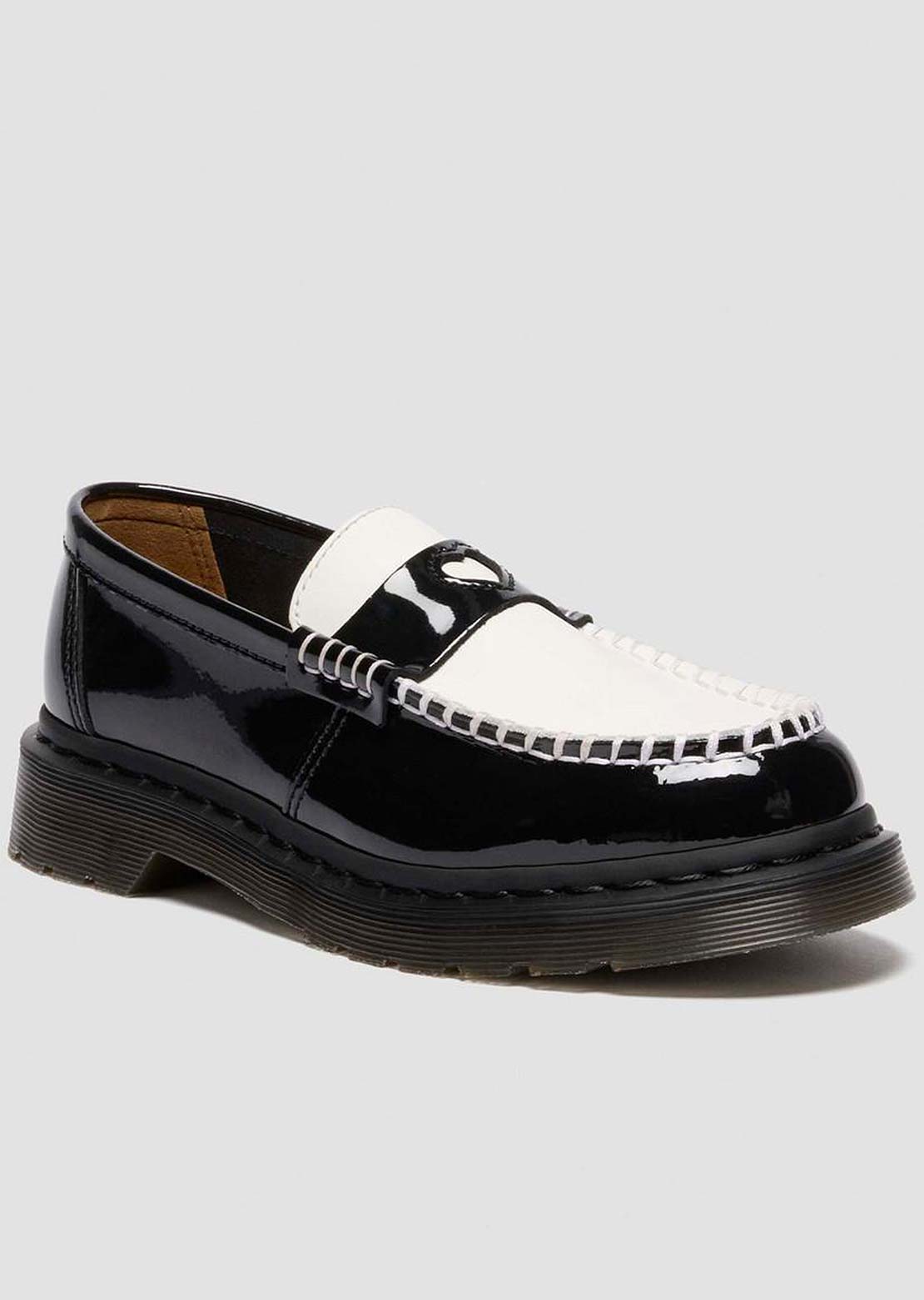 Dr.Martens Women's Penton Heart Loafers Black