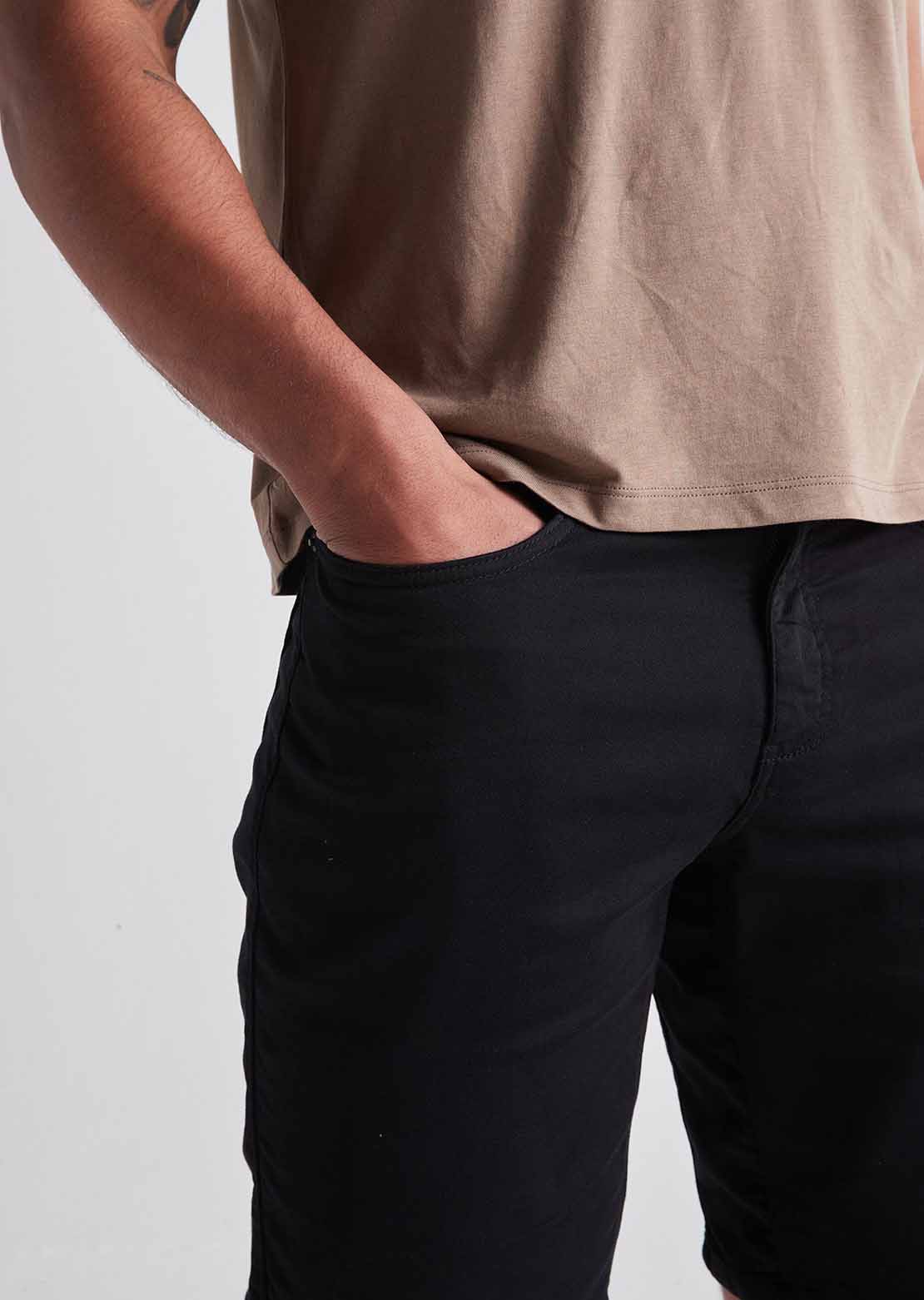 DUER Men's No Sweat Relaxed Shorts Black