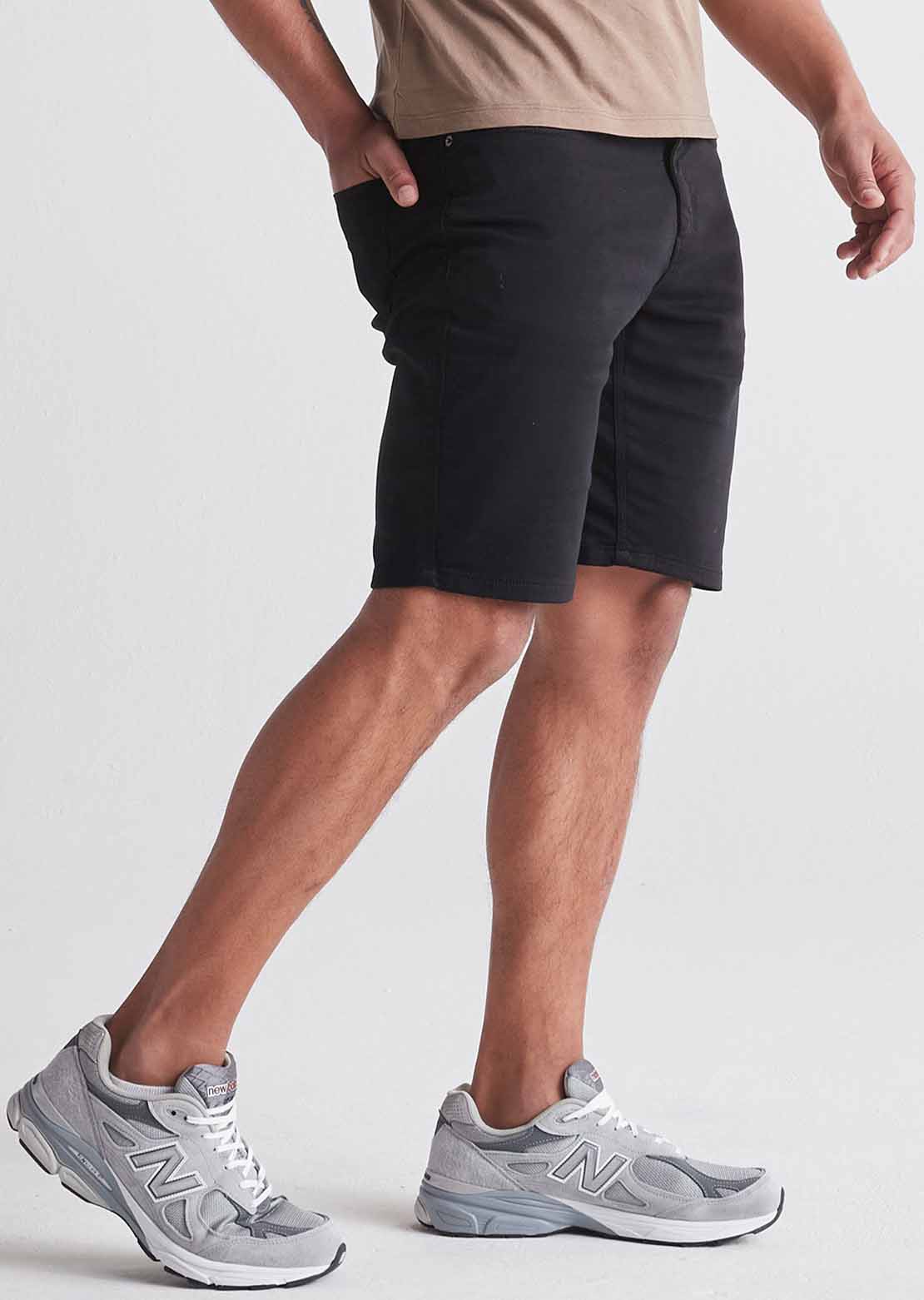 DUER Men's No Sweat Relaxed Shorts Black