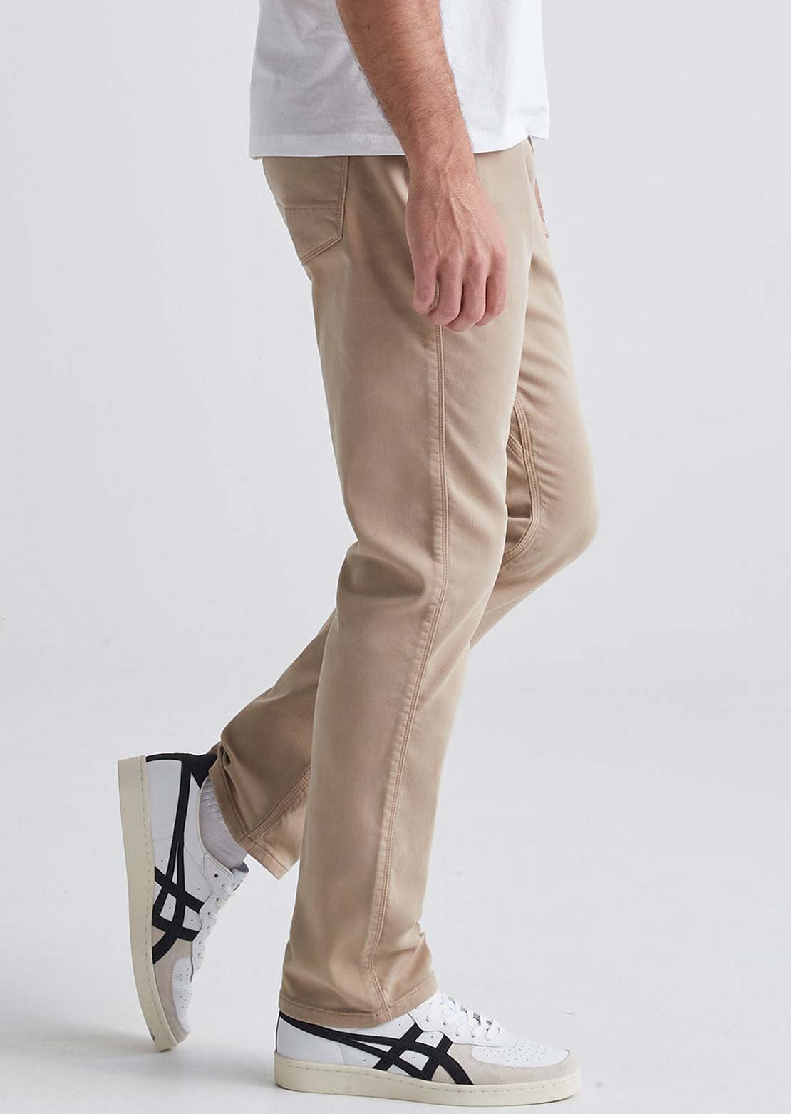 DUER Men's No Sweat Relaxed Taper Pants Desert Khaki