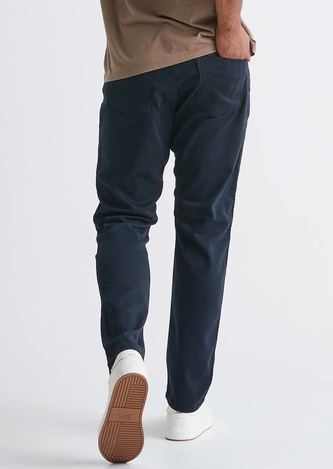 DUER Men's No Sweat Relaxed Taper Pants Navy