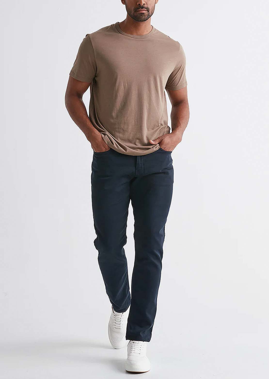DUER Men's No Sweat Relaxed Taper Pants Navy