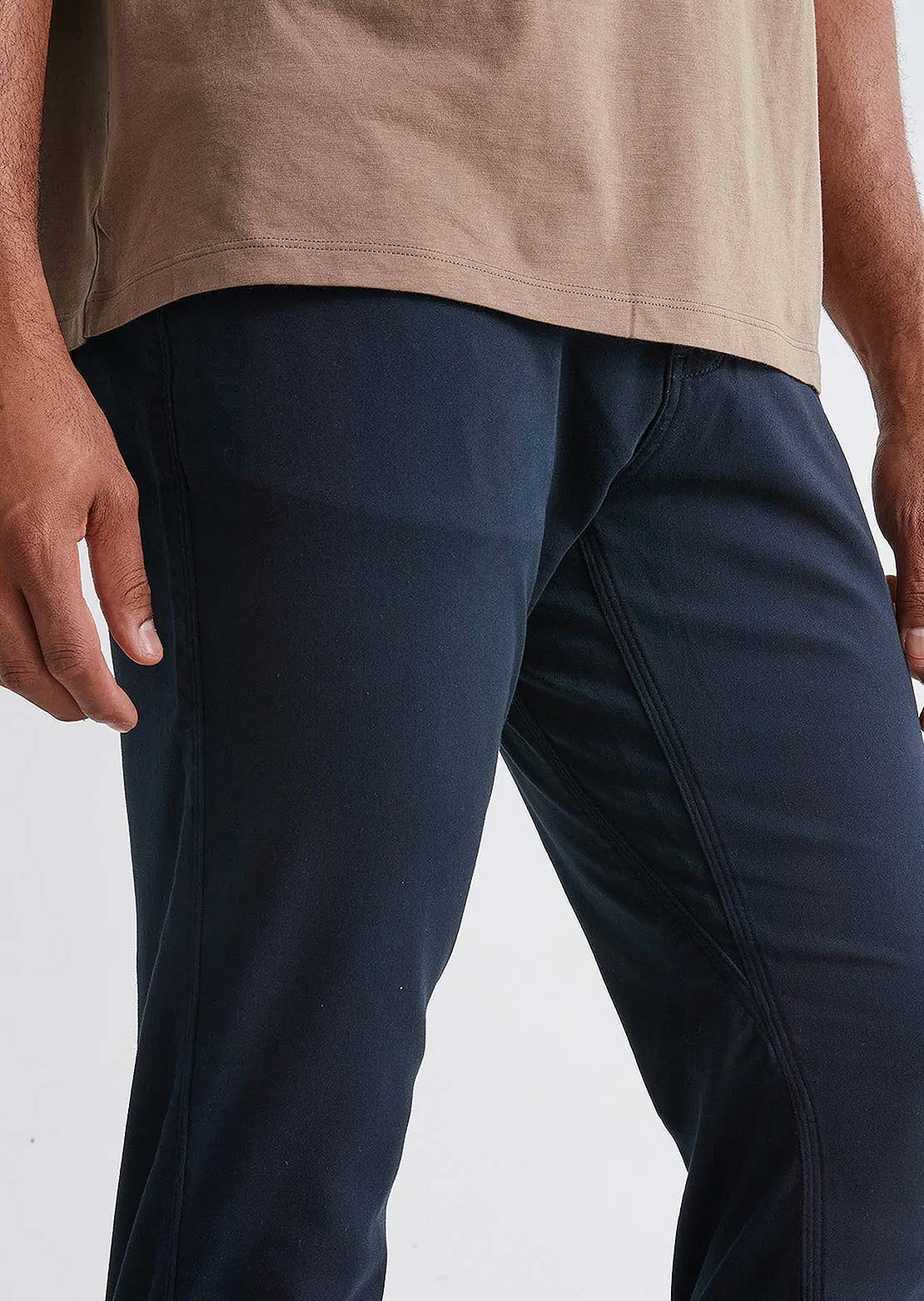 DUER Men's No Sweat Relaxed Taper Pants Navy