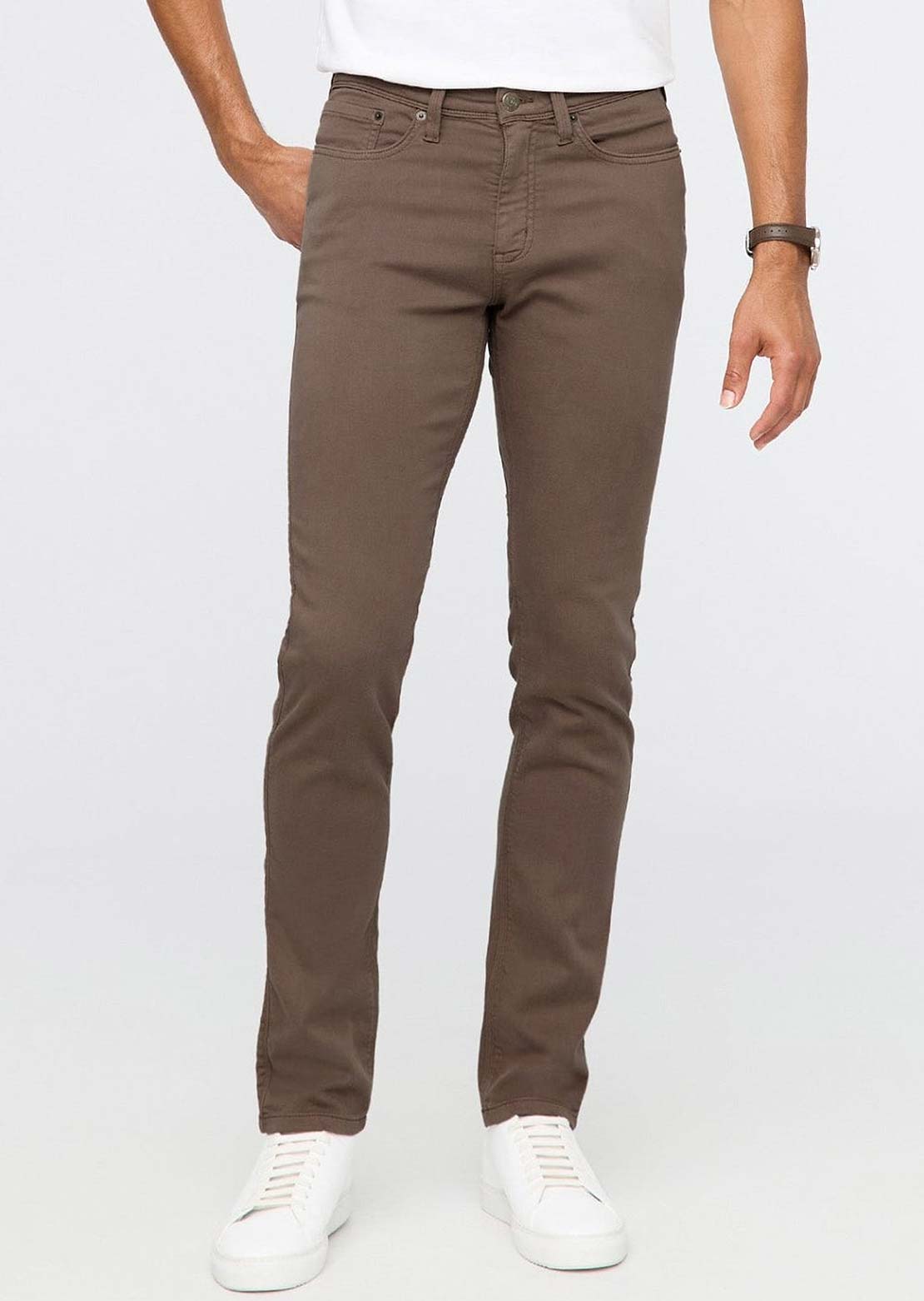 DUER Men's No Sweat Slim Pants Canteen