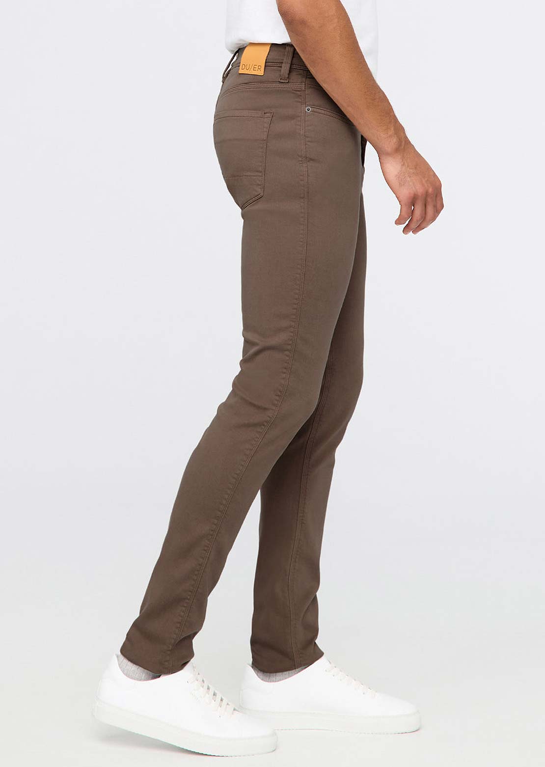 DUER Men's No Sweat Slim Pants Canteen