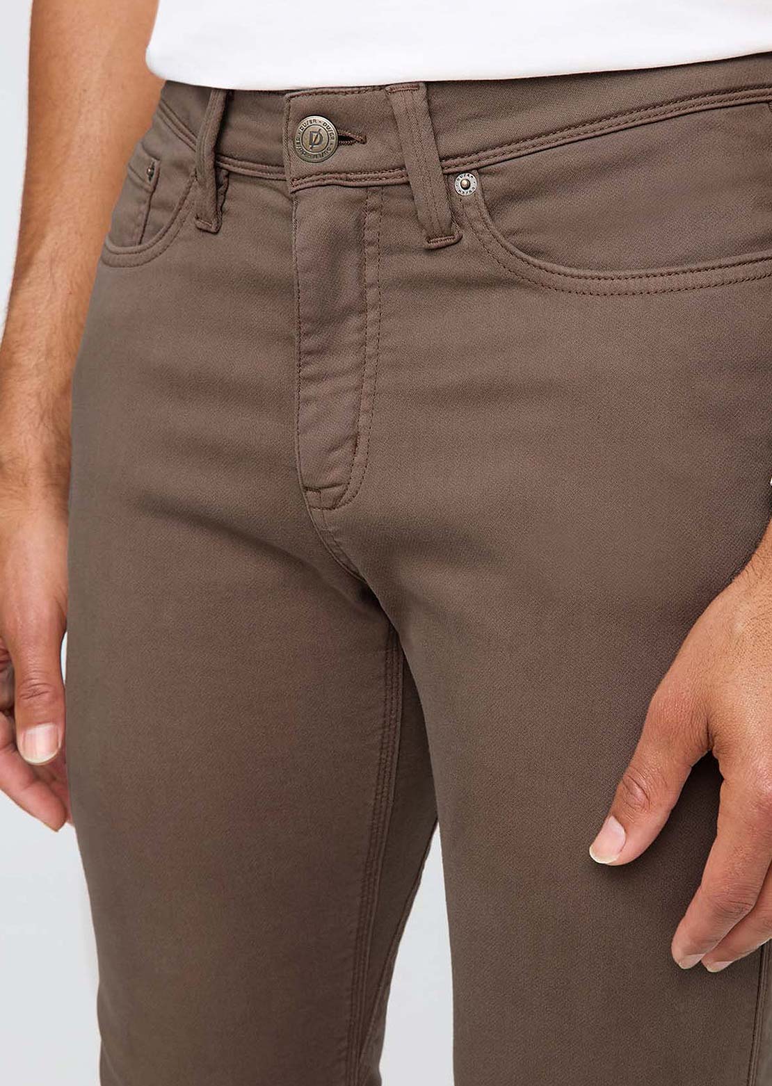 DUER Men's No Sweat Slim Pants Canteen