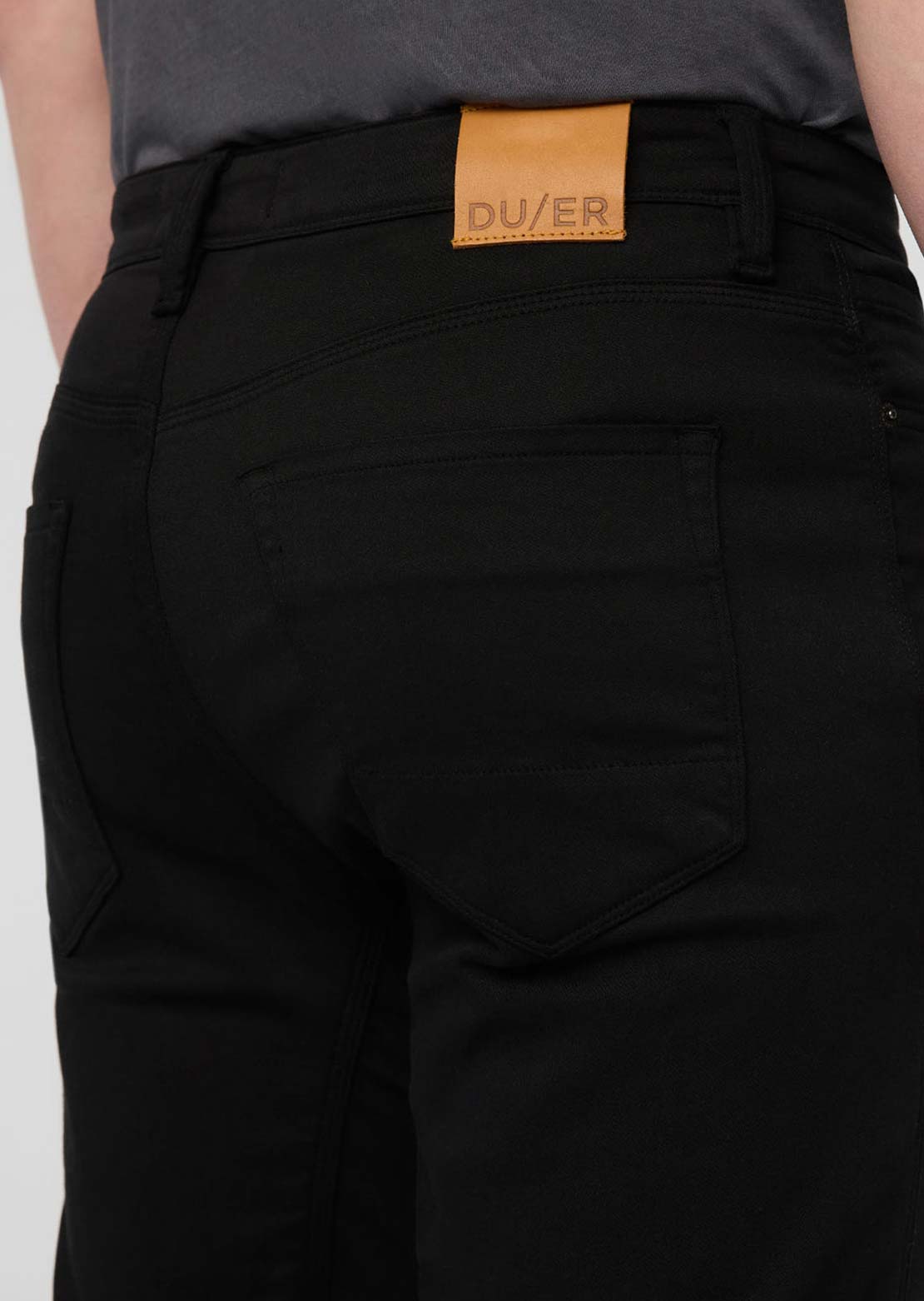 Duer Men's No Sweat Straight Pants Black