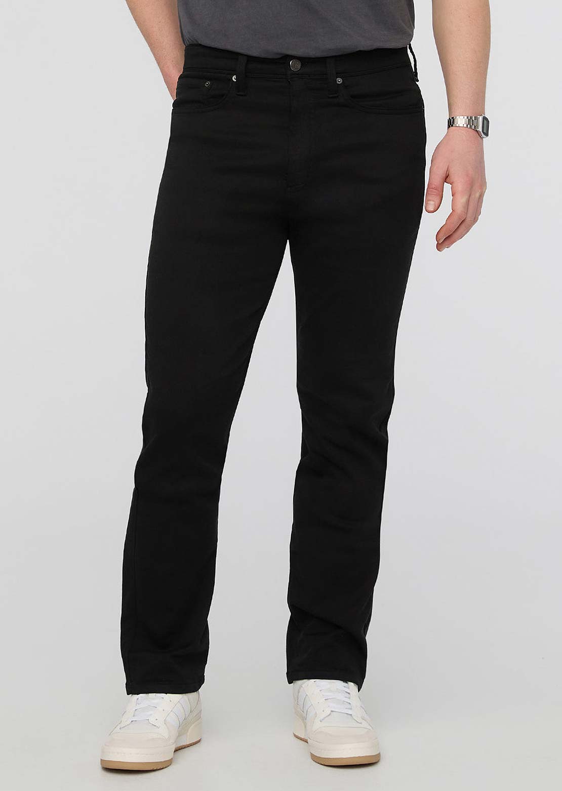 Duer Men's No Sweat Straight Pants Black