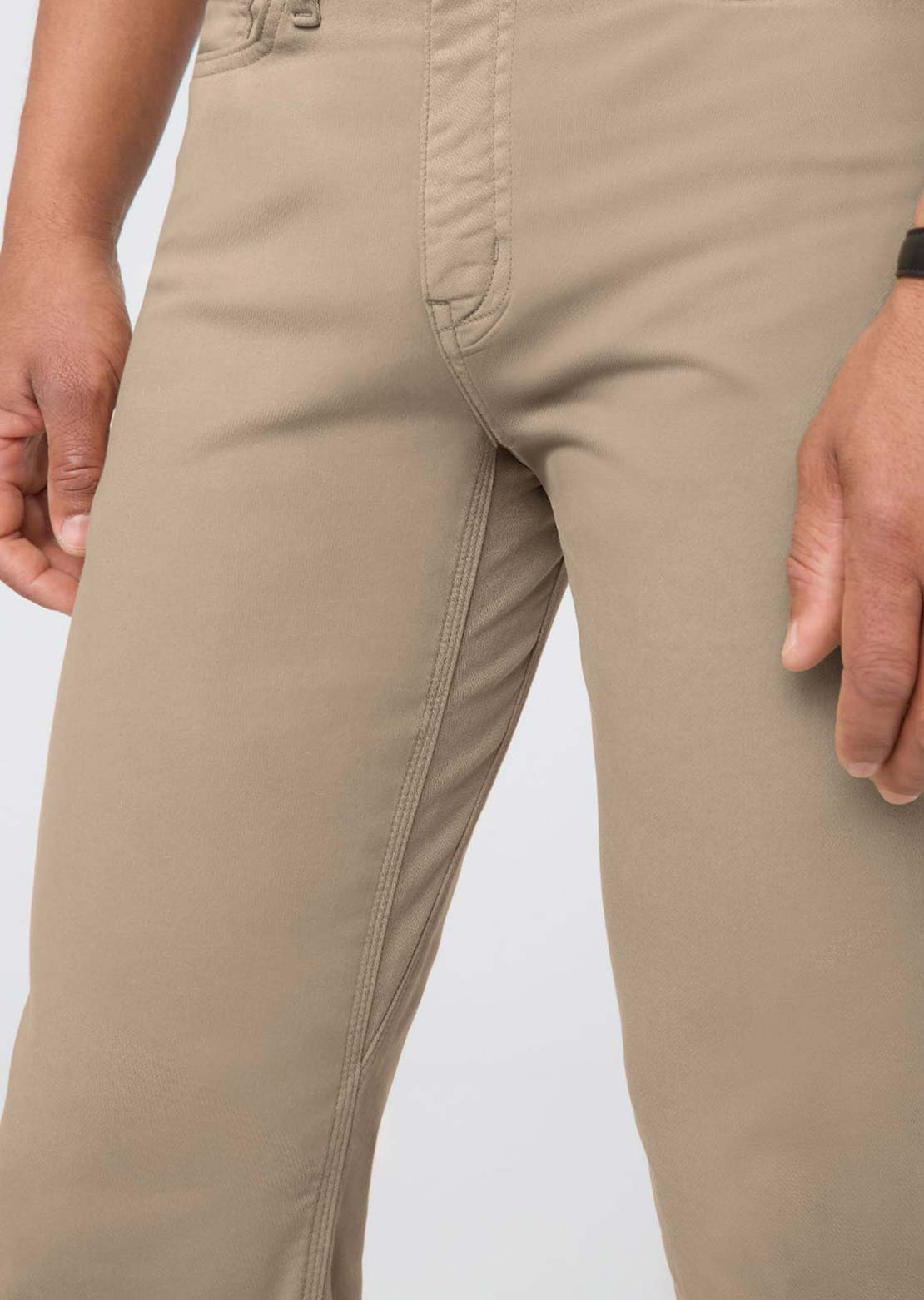DUER Men's No Sweat Straight Pants Desert Khaki
